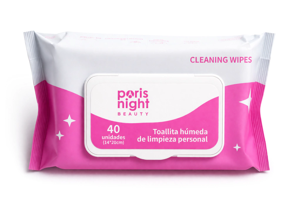 Toallitas humedas limpieza personal grande Paris Night